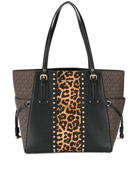 leopard print Michael Kors wallet